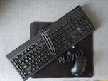 Zestaw klawiatura, myszka, podkladka Corsair k55, SteelSeries Rival 3