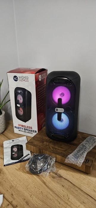 Głośnik Bluetooth imprezowy (karaoke) Wicked Gizmos.