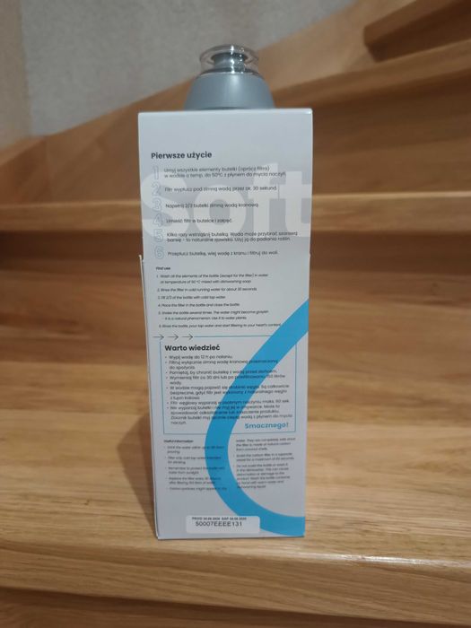 Dafi butelka filtrująca 700ml + 2 filtry w zestawie