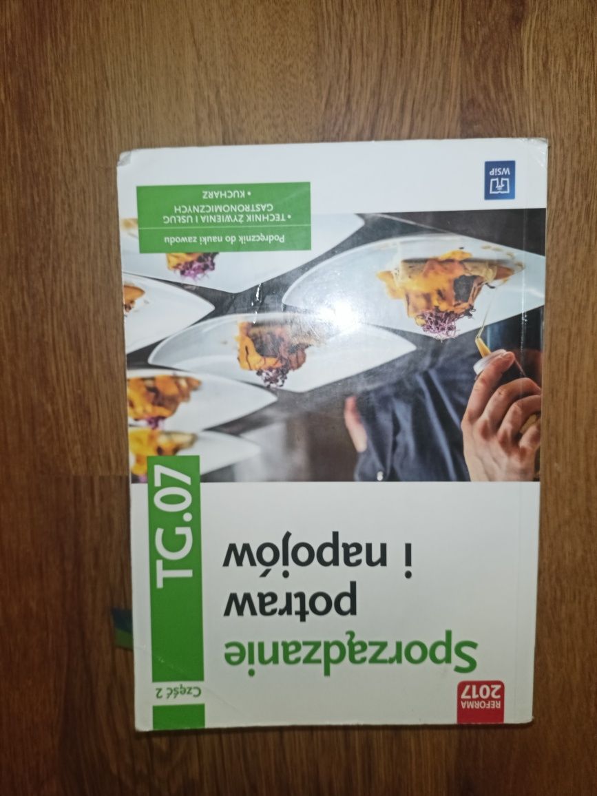 Podręcznik do technikum gastronomicznego