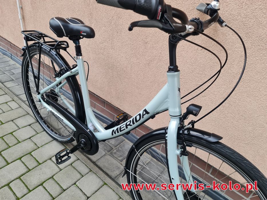 Rower damski miejski damka MERIDA koła 28 SHIMANO NEXUS aluminium nowy