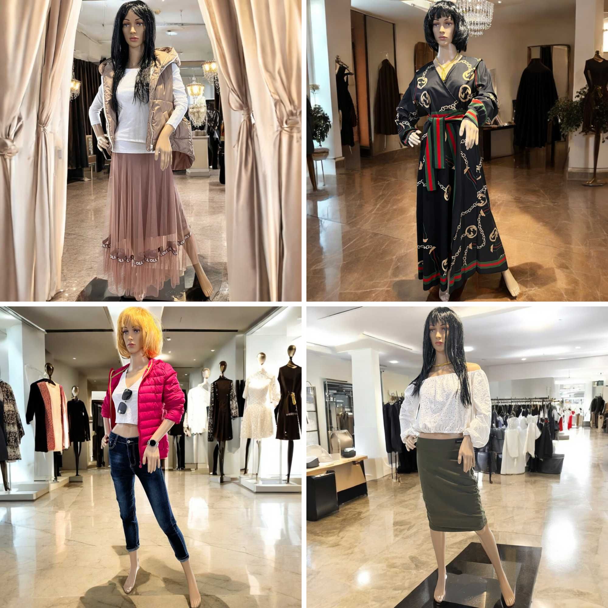 manekin damski realistyczny wystawowy całopostaciowy z peruką 175 cm
