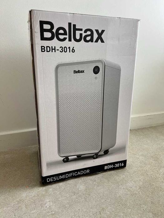 Desumidificador Beltax BDH-3016 — 16 L/dia, 270 W, como novo