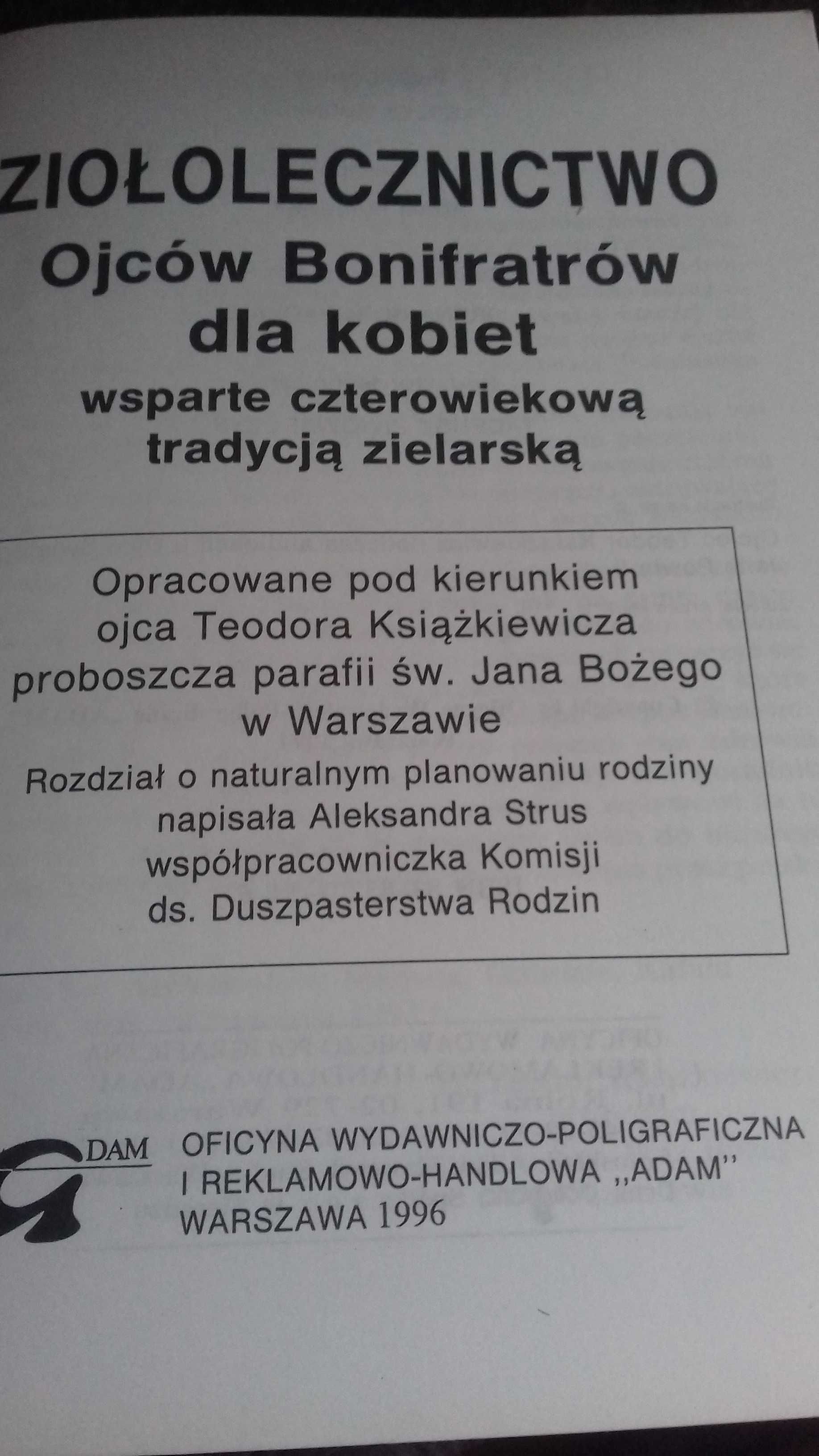 ziołolecznictwo Ojców Bonifratów dla Kobiet