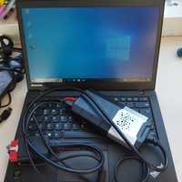 Zestaw diagnostyczny tester +laptop Lenovo