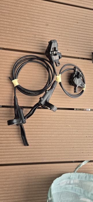 Shimano MT401 + BR MT410 przód tył komplet