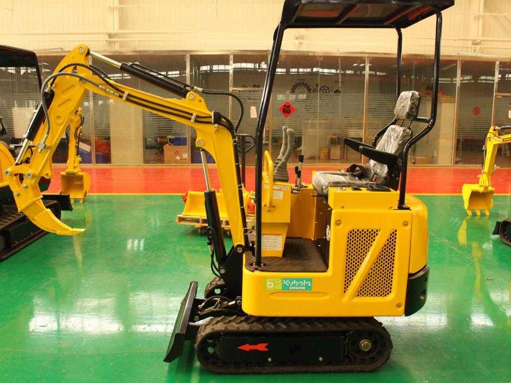 KUBOTA Nowa mini koparka 1 ton +osprzęt Gunter GG1000 minikoparka