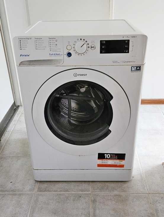 Pralka Indesit BWE 71283 7kg wolnostojąca - sprawna