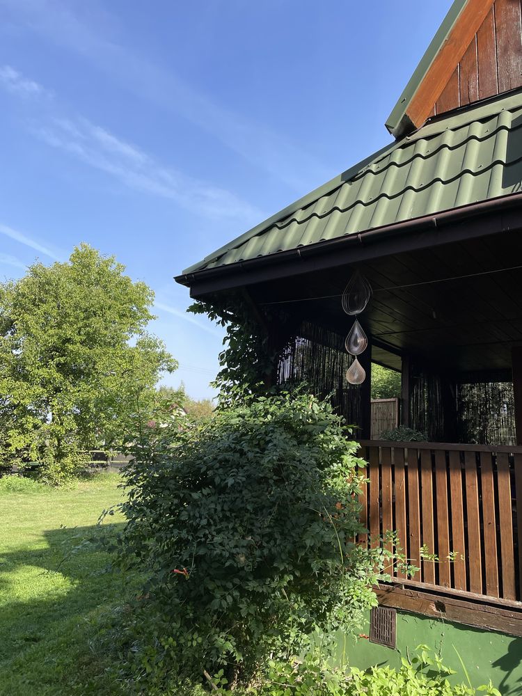 Domek letniskowy przy lesie, blisko Okuninki