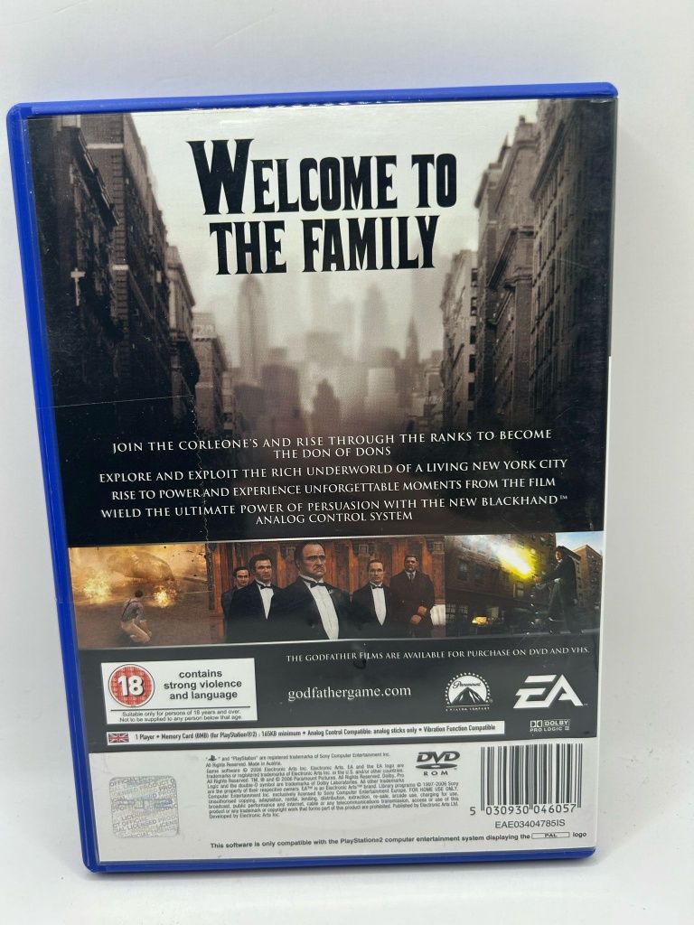 The Godfather 3xA Ps2 nr 0295