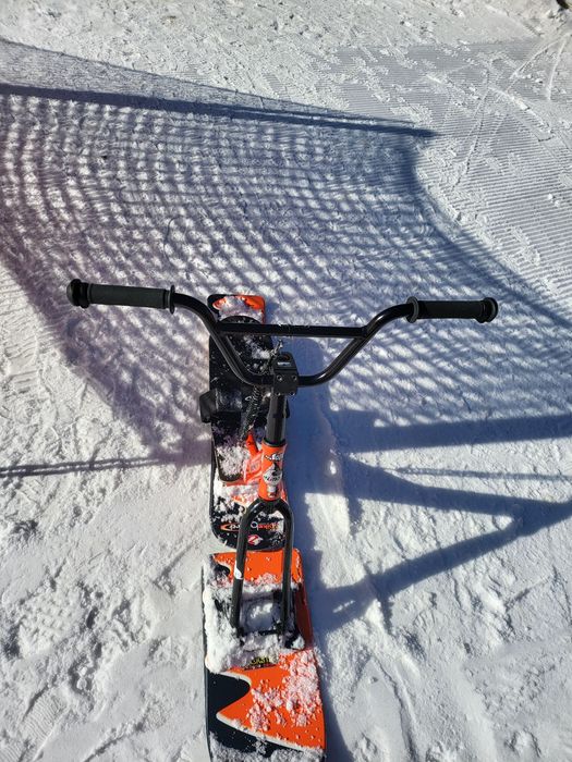Snow scoot po serwisie stan bdb(nie skki trike nie snowboar narty)