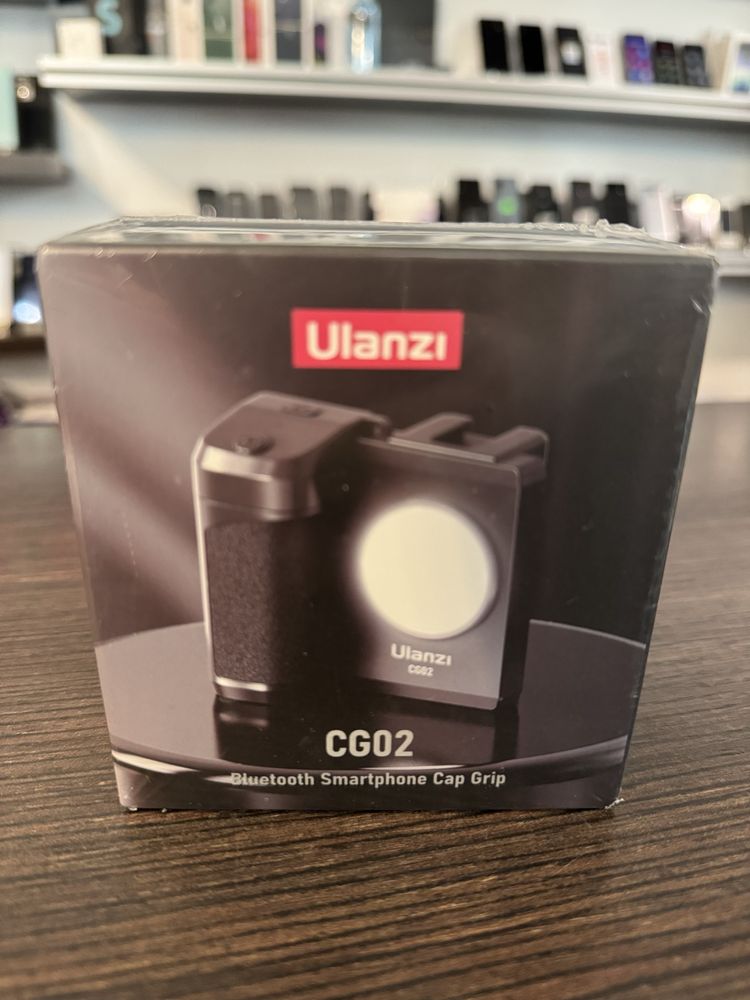 Ulanzi CG02 GRIP do smartfona lampa LED pilot Bluetooth Poznań Długa