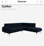 Sofa BoConcept plus tkanina zapasowa
