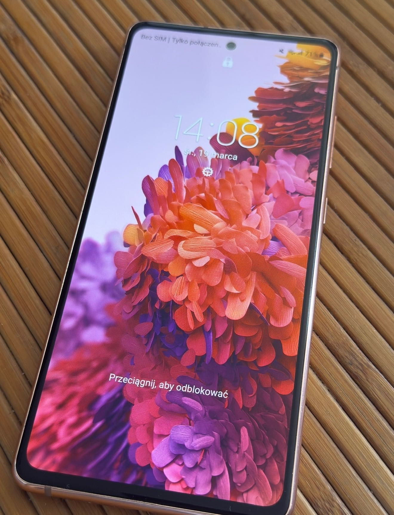 Samsung S20 FE - pomarańczowy