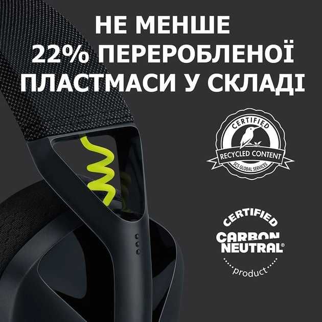 Оригінальні! Навушники Logitech G435 LIGHTSPEED чорні НОВІ