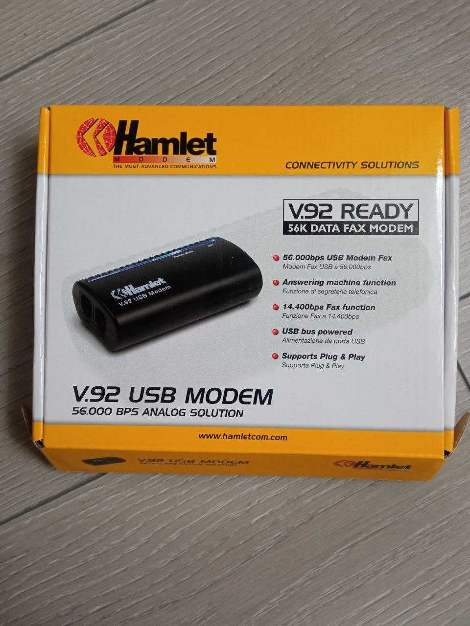 Modem V.92 USB Hamlet
