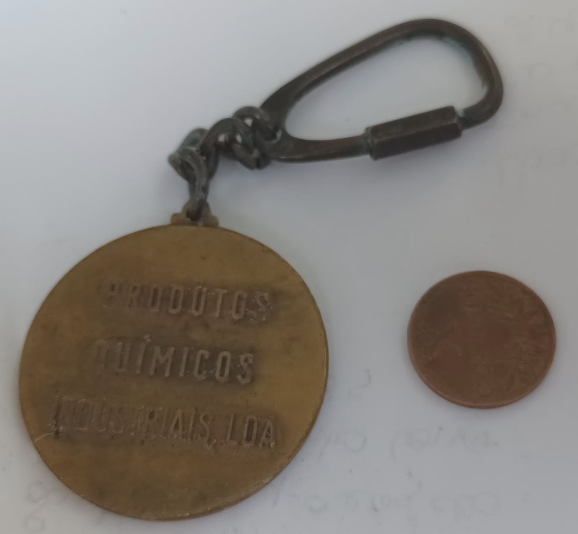 Medalhas de bronze com porta chaves