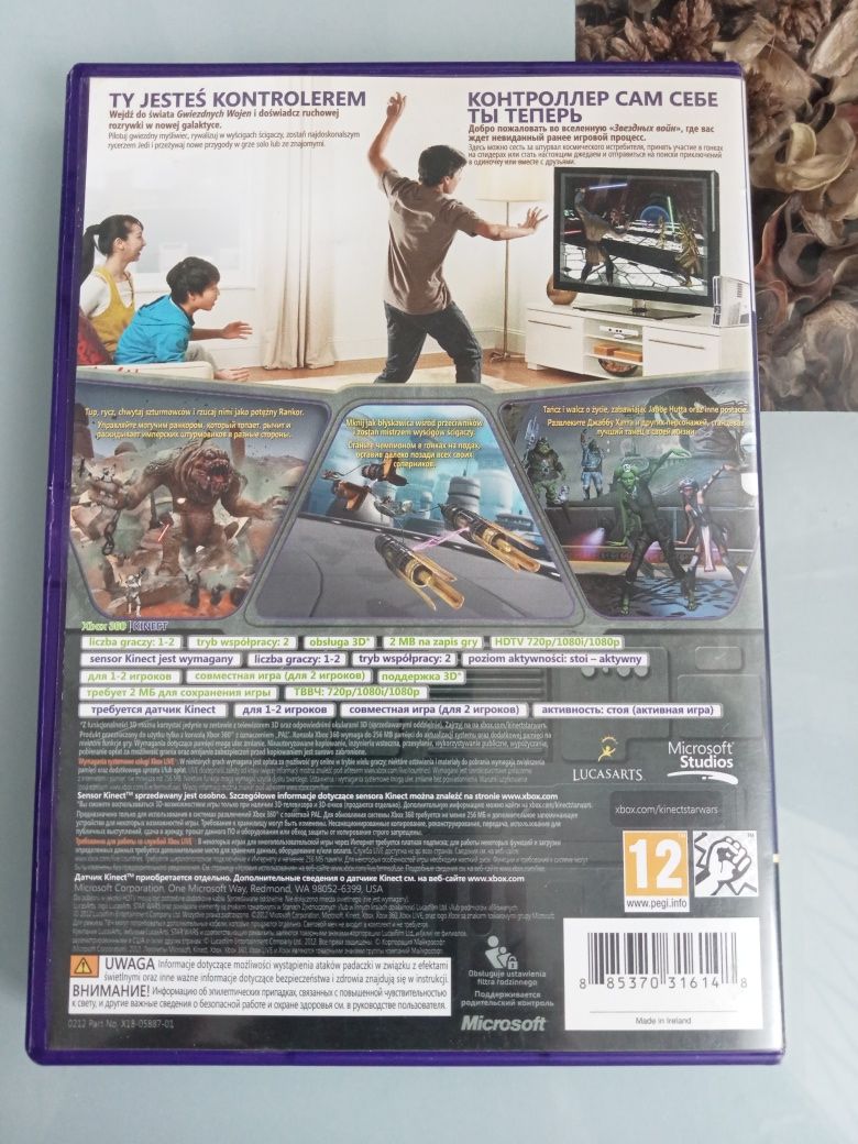 Xbox 360 nowa gra Kinect Star Wars polska wersja super gierka