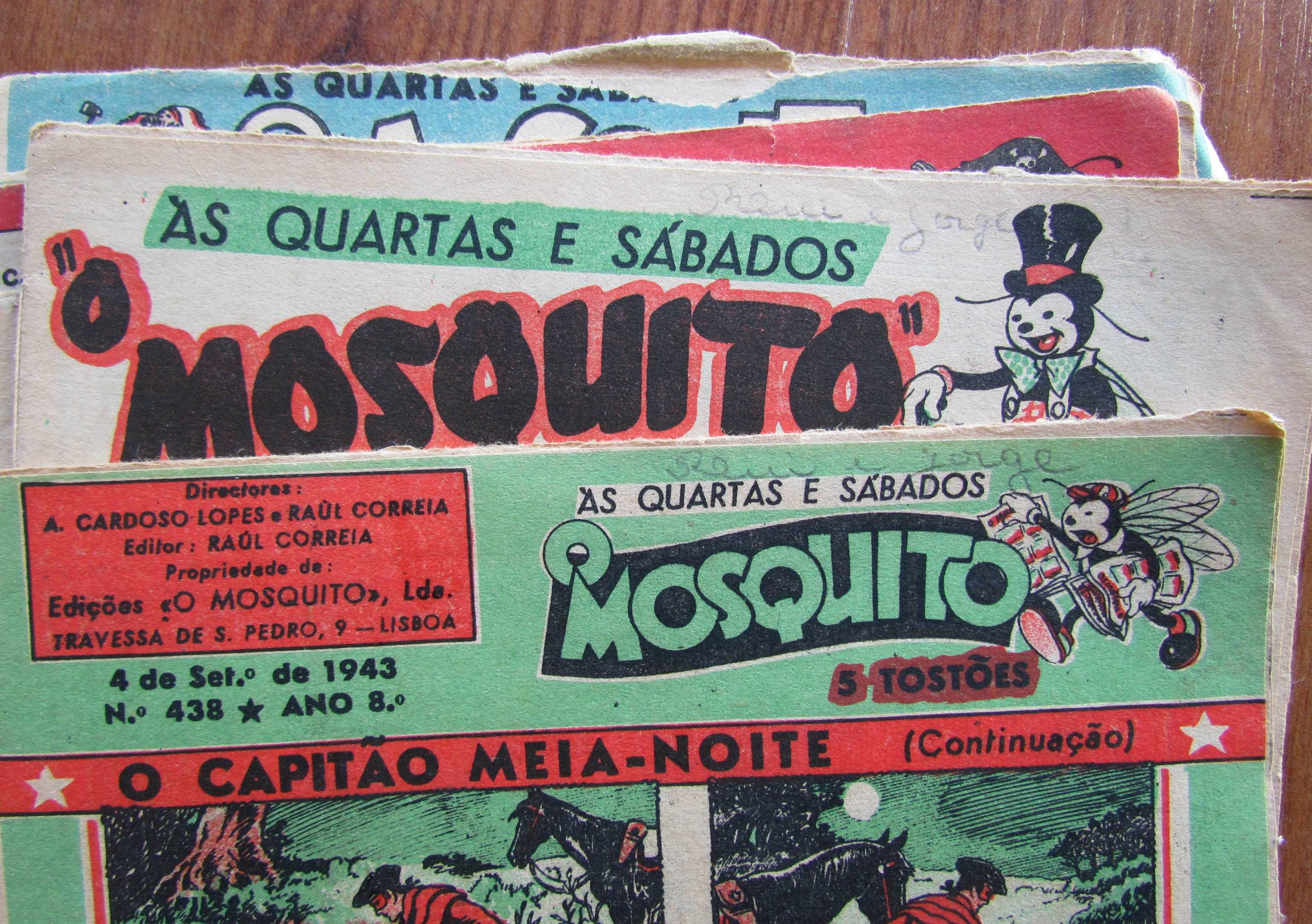 Revistas BD Mosquito anos 40 Lote