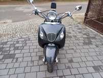 Skuter 50 cm niski przebieg okl. carbonem