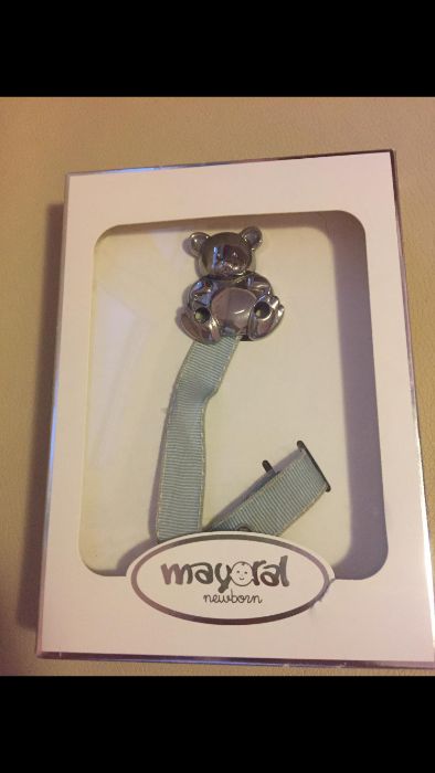 Fita/Pregadeira/Corrente/Prendedor para chupeta - Mayoral