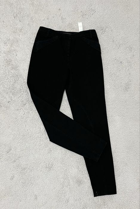 Zara Woman r. S czarne spodnie bryczesy damskie