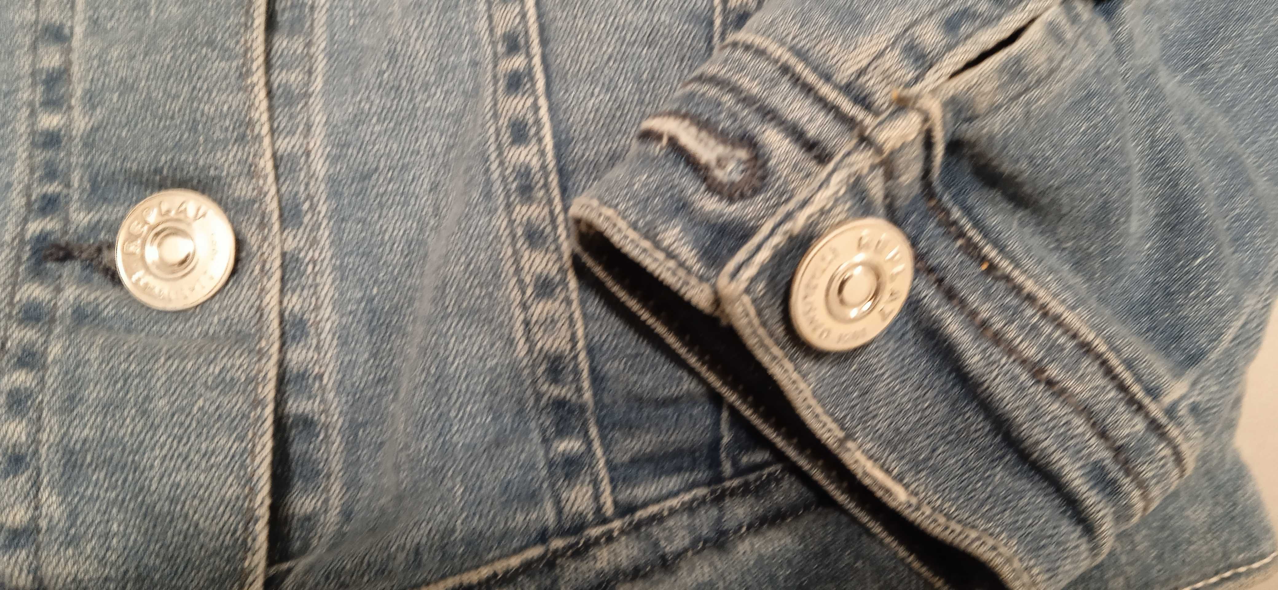Kurtka jeansowa Ripley dżinsowa dla dziewczynki rozm. 106 104 nowa