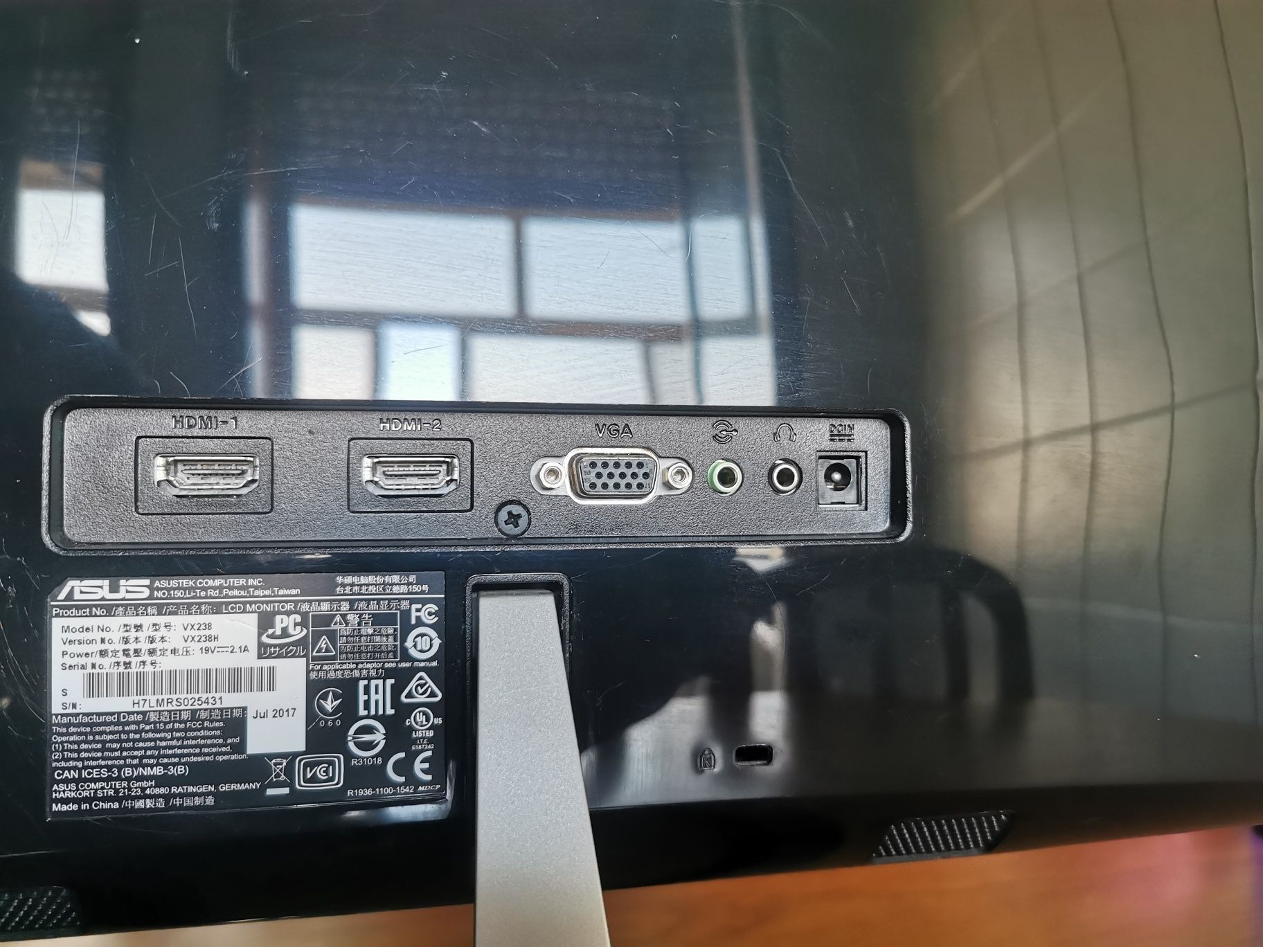 Monitor Asus 23" 2017