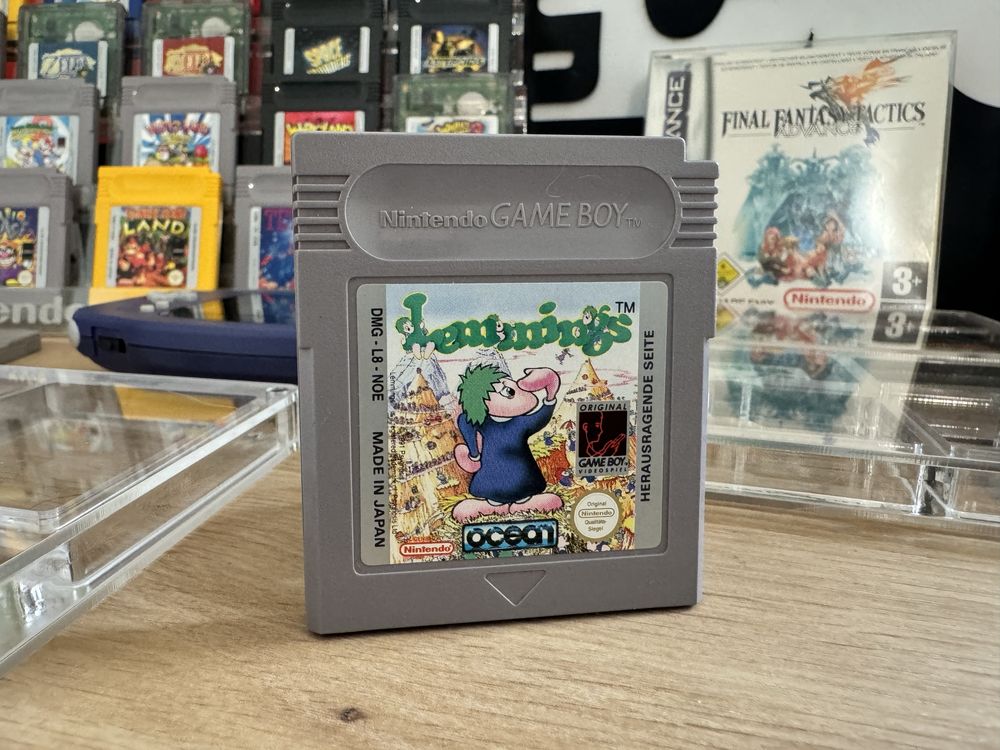 Lemmings Game Boy Classic NOE j. angielski Oryginalna gra
