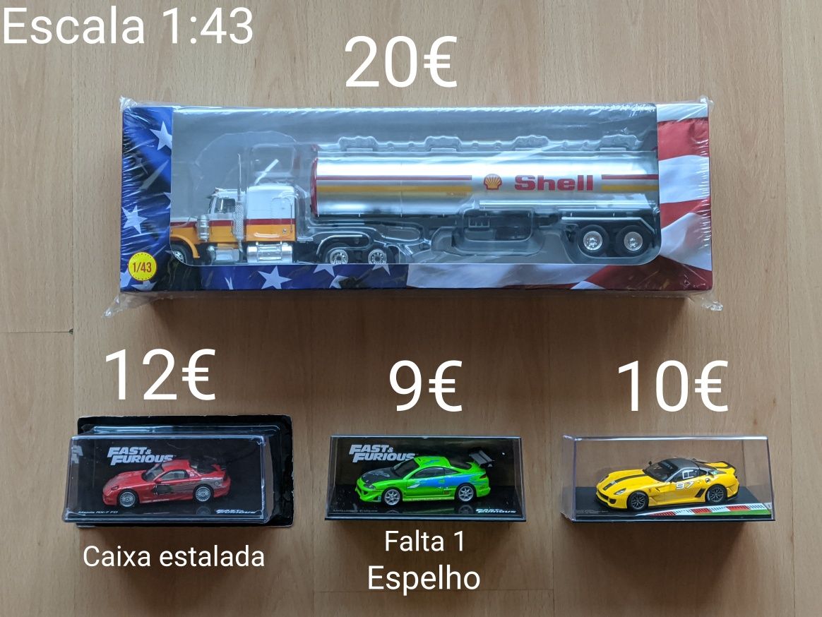 Miniaturas 1:43, 1:24 2 1:18 Variadas, altaya e Salvat