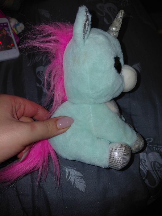 М'яка дитяча іграшка єдиноріг