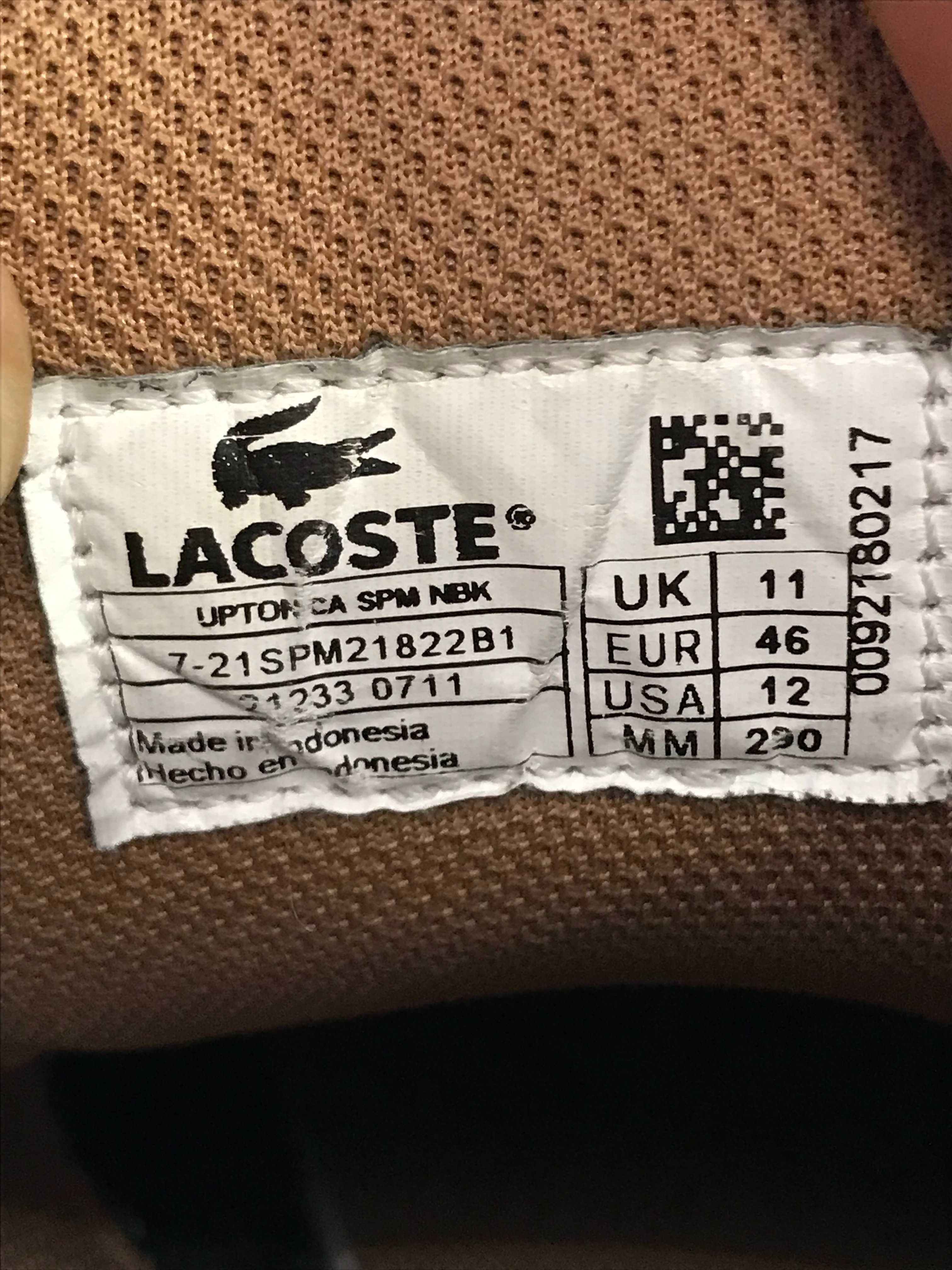 Buty zimowe Lacoste Upton Hiking Boots rozm. 46