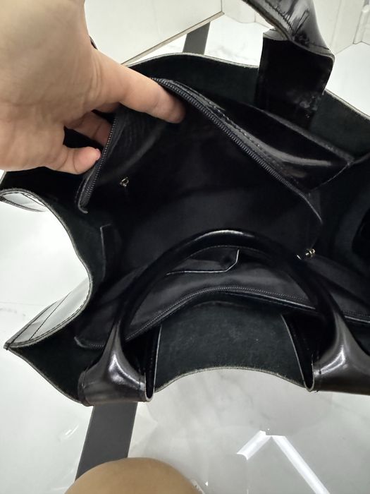 Сумка шкіряна натуральна чорна