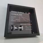 Plakat 3D F1 Robert Kubica 2008 GP Kanady BMW Sauber 1:43