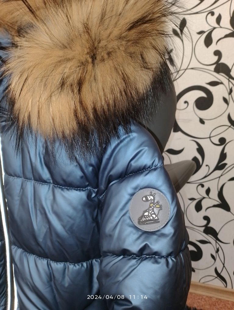 Детское пальто зимнее