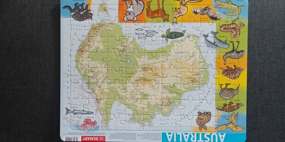 zestaw puzzli dla dzieci