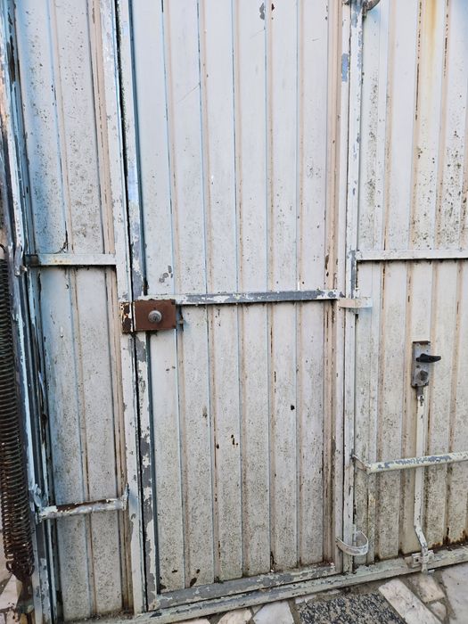 Portão garagem usado