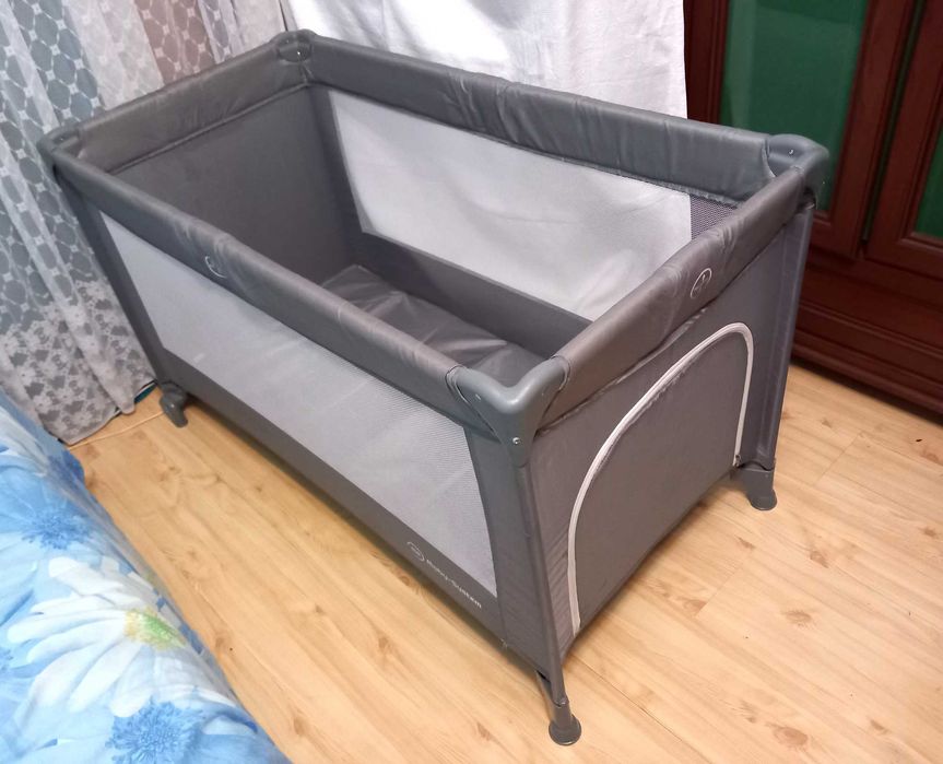 Łóżeczko turystyczne MOBY-SYSTEM Kojec dla dziecka składany 125x65x74