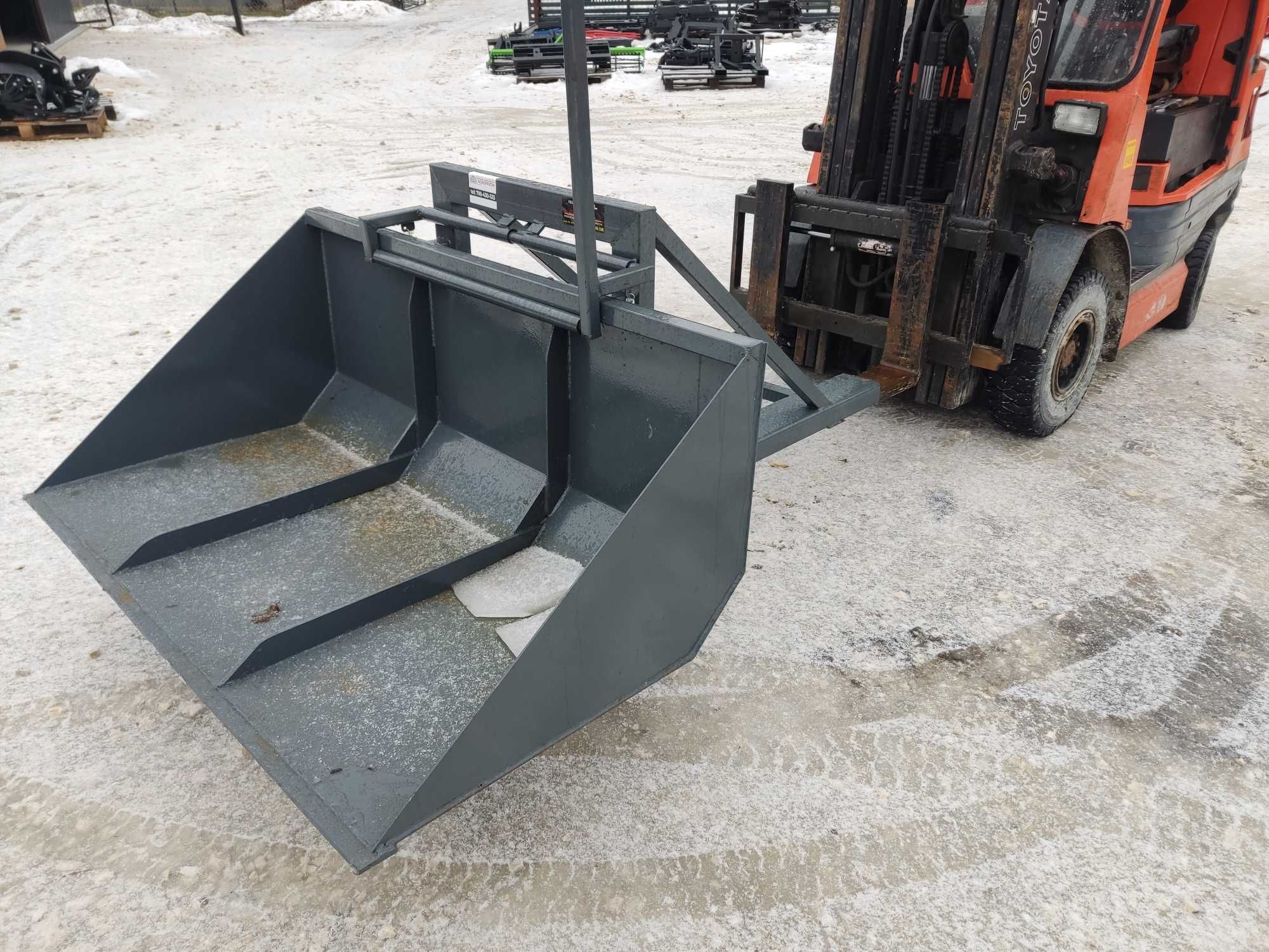Łyzka wozka widłowego kiwadło  kiper mechaniczny