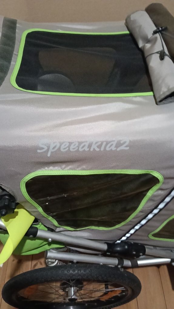 Przyczepka rowerowa Queridoo Speedkid2