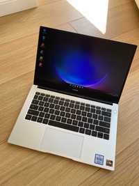 Laptop Huawei matebook d14 Ryzen 7 srebrny używany sprawny aluminiowy