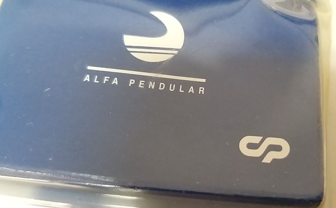 Auriculares do Alfa Pendular.