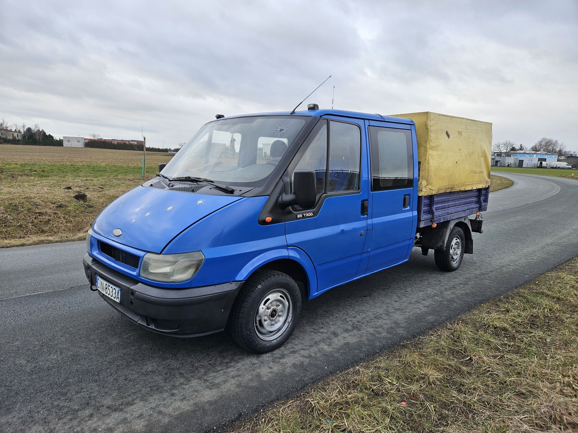 Ford Transit 5-osób Brygadówka Doka zamiana