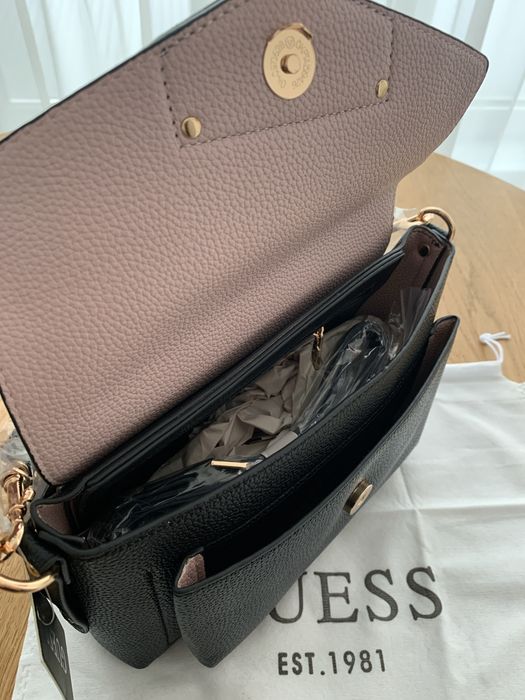 Сумка жіноча чорна 1:1 guess