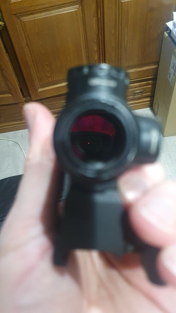 Red dot MRO com proteção de acrilico