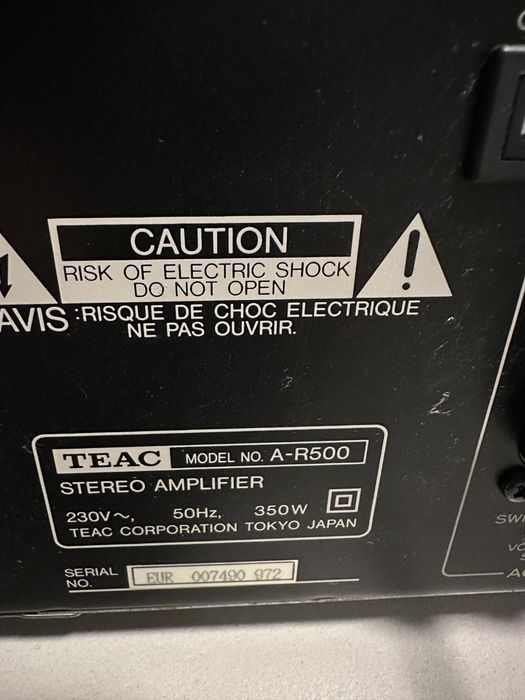 Wzmacniacz Teac A-R500