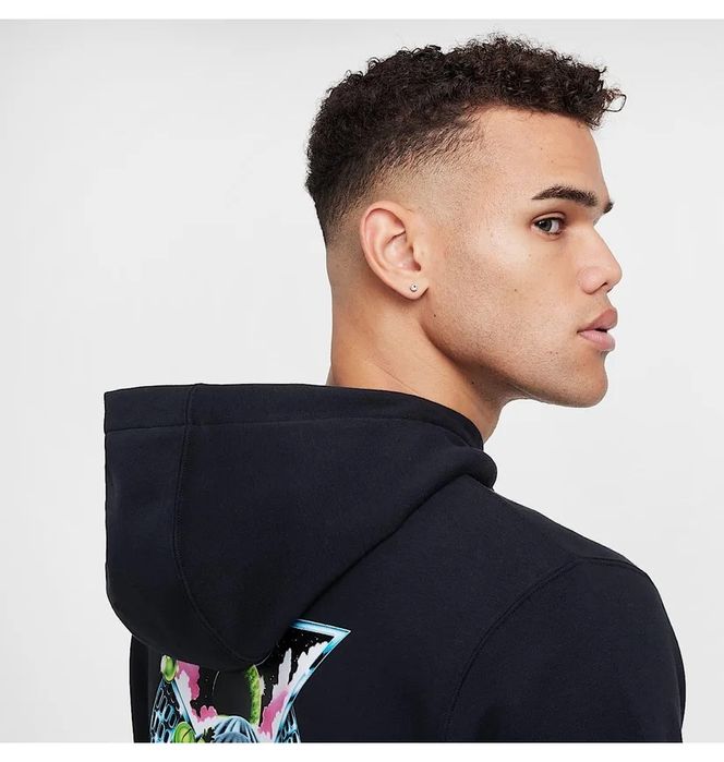 Оригінал. Худі Nike Sportswear Club Black HQ2635-010. Найк балахон.