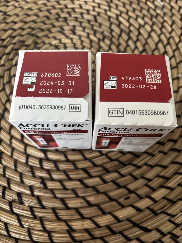 Paski do glukometra accu check performa