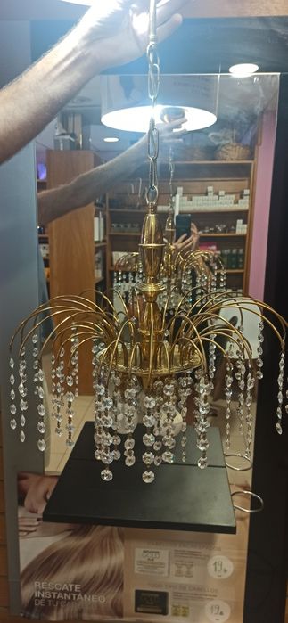 Vendo 2 Candeeiros de teto antigos