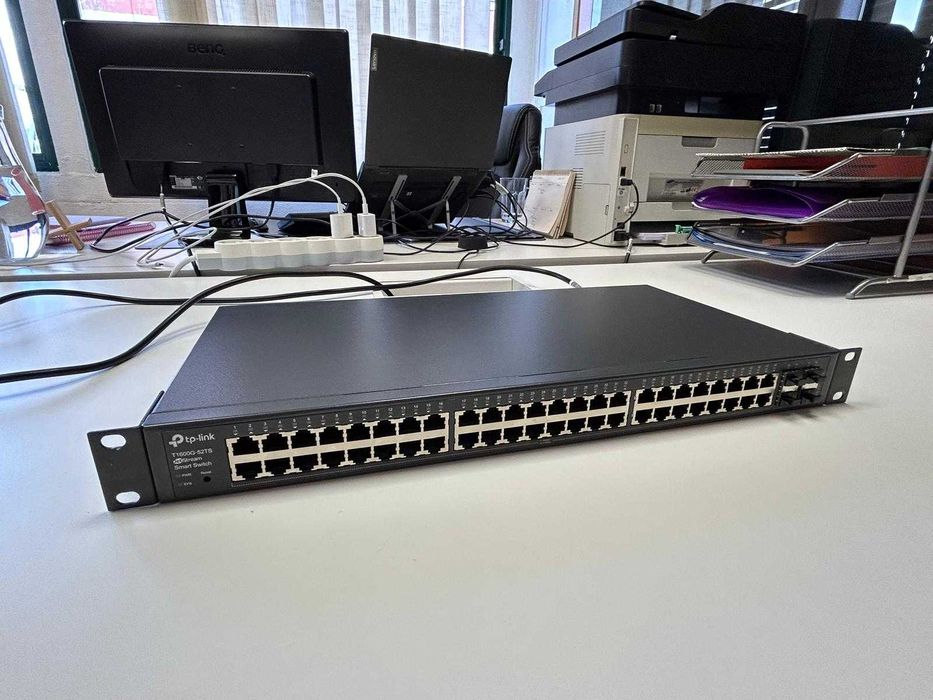 Smart Switch TP-Link T1600G-52TS – 48 Portas Gigabit + 4 SFP